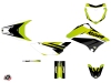 Kawasaki 110 KLX Dirt Bike Stage Graphic Kit Green