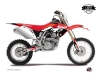 Kit Déco Moto Cross Stage Honda 125 CR Rouge LIGHT