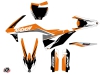 Kit Déco Moto Cross Stage KTM 125 SX Orange