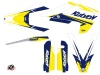 Kit Déco Moto Cross Stage Husqvarna FC 250 Blanc Jaune LIGHT