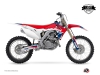 Kit Déco Moto Cross Stage Honda 250 CRF Bleu Rouge LIGHT