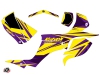 Kit Déco Quad Stage Suzuki 250 LTZ Jaune Violet