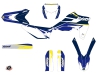 Kit Déco Moto Cross Stage Sherco 250 SEF R Blanc Jaune