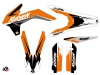KTM 250 SX Dirt Bike Stage Graphic Kit Orange LIGHT
