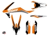 KTM 250 SXF Dirt Bike Stage Graphic Kit Orange LIGHT