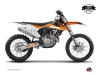 KTM 250 SXF Dirt Bike Stage Graphic Kit Orange LIGHT