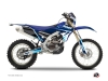 Yamaha 250 WRF Dirt Bike Stage Graphic Kit Blue