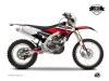 Yamaha 250 WRF Dirt Bike Stage Graphic Kit Black Red LIGHT