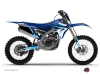 Kit Déco Moto Cross Stage Yamaha 250 YZF Bleu