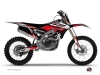 Yamaha 250 YZF Dirt Bike Stage Graphic Kit Black Red