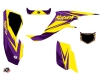 Suzuki 400 LTZ ATV Stage Graphic Kit Yellow Purple