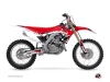 Kit Déco Moto Cross Stage Honda 450 CRF Rouge