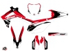 Kit Déco Moto Cross Stage Honda 450 CRF Rouge