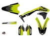 Kawasaki 450 KXF Dirt Bike Stage Graphic Kit Green LIGHT