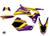 Kit Déco Quad Stage Suzuki 450 LTR Jaune Violet