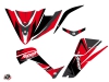 Kymco 450 MAXXER ATV Stage Graphic Kit Red Black
