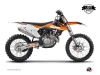 KTM 450 SXF Dirt Bike Stage Graphic Kit Orange LIGHT