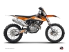 KTM 450 SXF Dirt Bike Stage Graphic Kit Orange