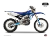 Yamaha 450 WRF Dirt Bike Stage Graphic Kit Blue LIGHT