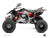 Yamaha 450 YFZ R ATV Stage Graphic Kit Black Red