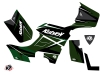 Kymco 550 MXU ATV Stage Graphic Kit Black Green