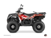 Polaris 570 Sportsman Touring ATV Stage Graphic Kit Red