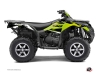 Kawasaki 650 KVF ATV Stage Graphic Kit Green