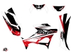 Yamaha 700-708 Kodiak ATV Stage Graphic Kit Black Red