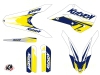 Kit Déco Moto Cross Stage Husqvarna TC 85 Blanc Jaune LIGHT