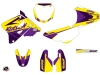 Suzuki 85 RM Dirt Bike Stage Graphic Kit Yellow Purple