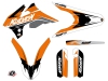 Kit Déco Moto Cross Stage KTM 85 SX Orange LIGHT