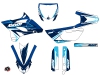 Kit Déco Moto Cross Stage Yamaha 85 YZ Bleu