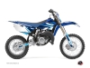 Yamaha 85 YZ Dirt Bike Stage Graphic Kit Blue