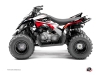 Kit Déco Quad Stage Yamaha 90 Raptor Noir Rouge