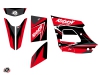 TGB Blade ATV Stage Graphic Kit Red Black