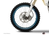 Graphic Kit Wheel decals Dirt Bike Stage Blue