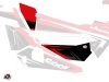 Graphic Kit Doors Low Dragonfire Stage UTV Polaris RZR 900S/1000/Turbo 2015-2017 Black Red