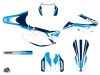 Kit Déco Moto Cross Stage TM EN 125 Bleu