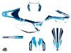 TM EN 125 Dirt Bike Stage Graphic Kit Blue