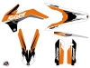 Kit Déco Moto Cross Stage KTM EXC-EXCF Orange LIGHT