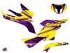 Kit Déco Quad Stage Suzuki King Quad 500 Jaune Violet