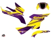 Kit Déco Quad Stage Suzuki King Quad 750 Jaune Violet