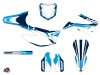 TM MX 250 Dirt Bike Stage Graphic Kit Blue