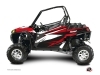 Kit Déco Portes Origine Polaris Stage SSV Polaris RZR 570/800/900 2008-2014 Noir Rouge