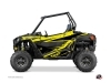 Kit Déco Portes Origine Stage SSV Polaris RZR 900S/1000/Turbo 2015-2017 Noir Jaune