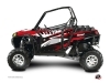 Graphic Kit Doors Suicide Pro Armor Stage UTV Polaris RZR 570/800/900 2008-2014 Black Red