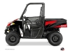 Kit Déco SSV Stage Polaris Ranger 900 XP Noir Rouge