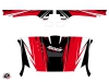 Yamaha Rhino UTV Stage Graphic Kit Black Red