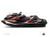 Seadoo RXP 260-300-315 Jet-Ski Stage Graphic Kit Orange Blue