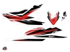 Kit Déco Jet-Ski Stage Seadoo RXP 260-300-315 Rouge Noir